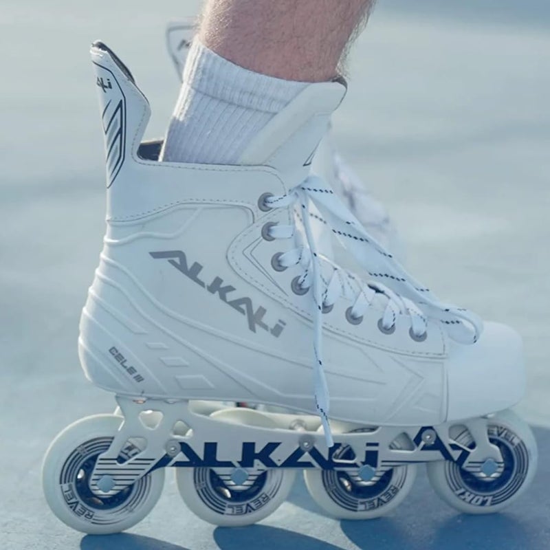 Alkali Cele III Senior Adult Junior Kids Inline Roller Hockey Skates - Image 3